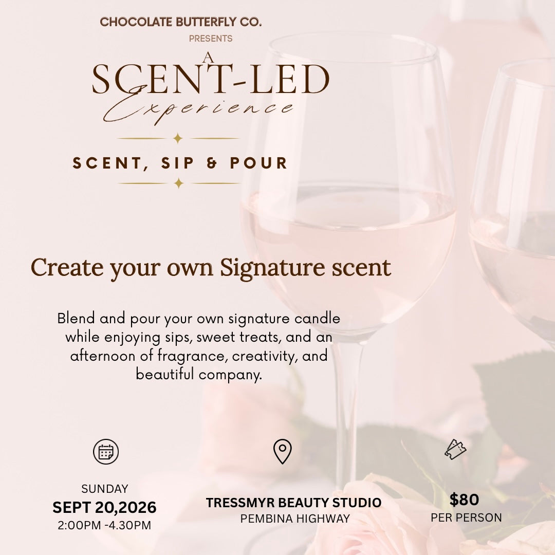Scent Sip and Pour