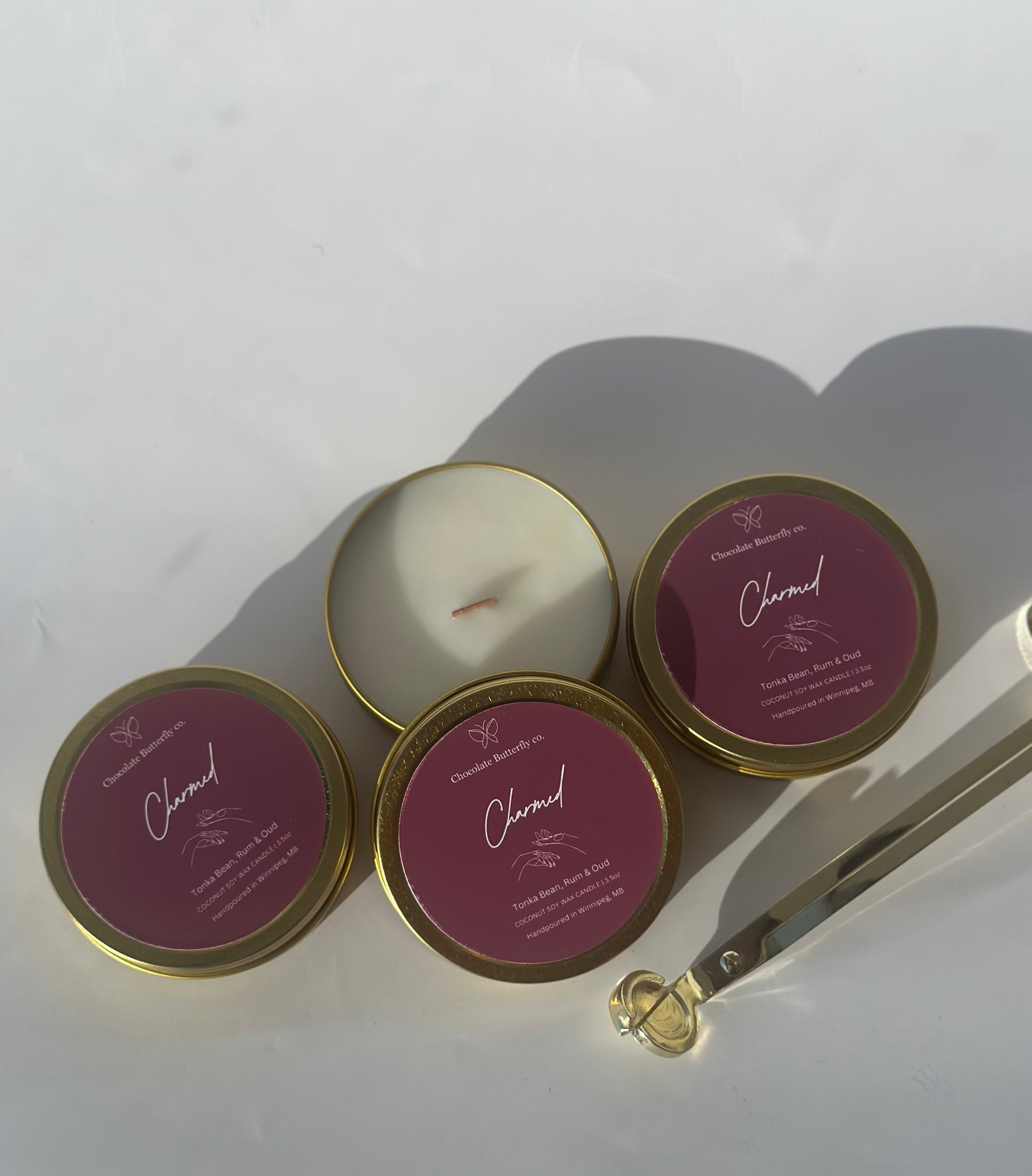 Charmed Travel Tin Candle