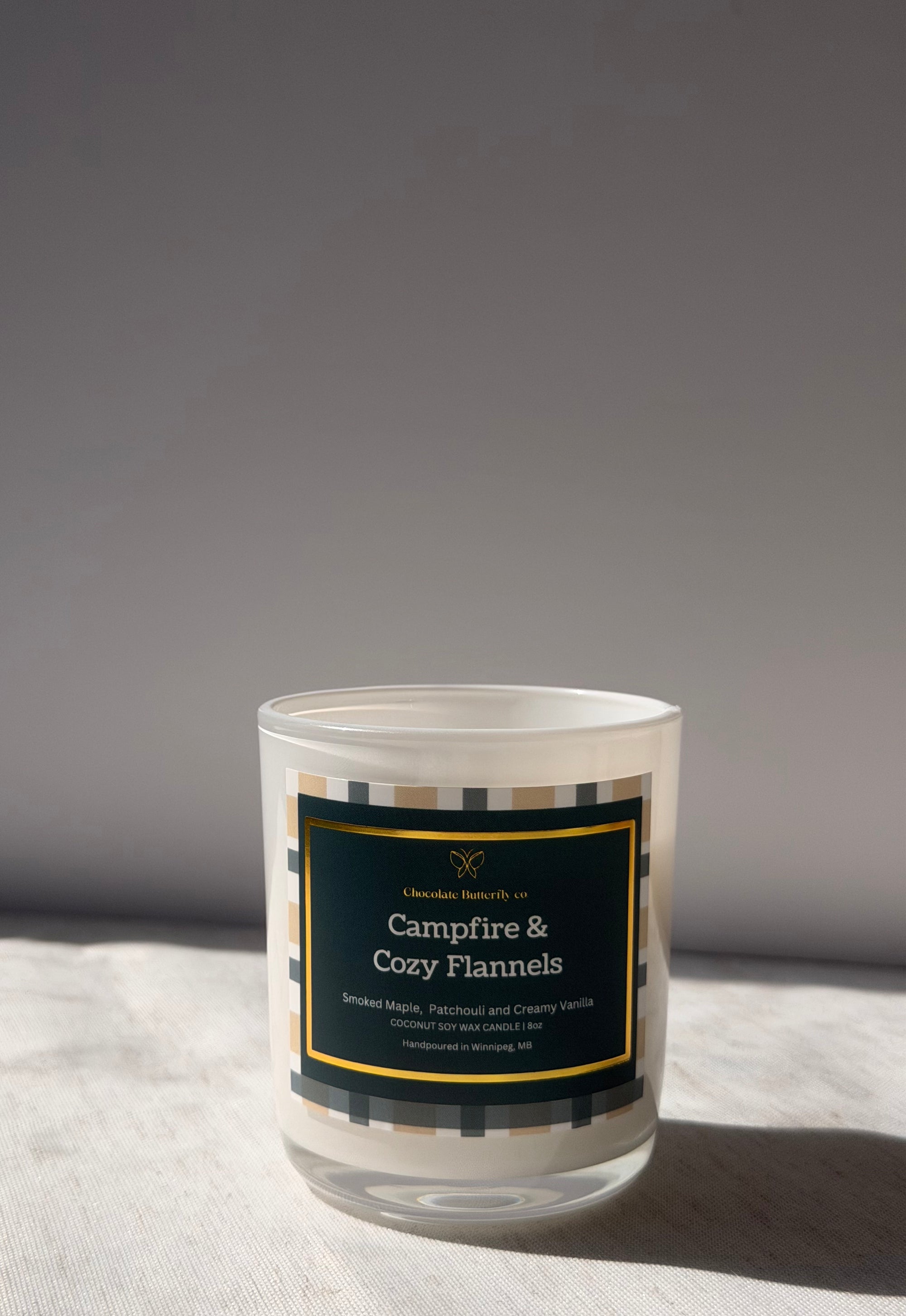 Camfire and Cozy Flannels Candle